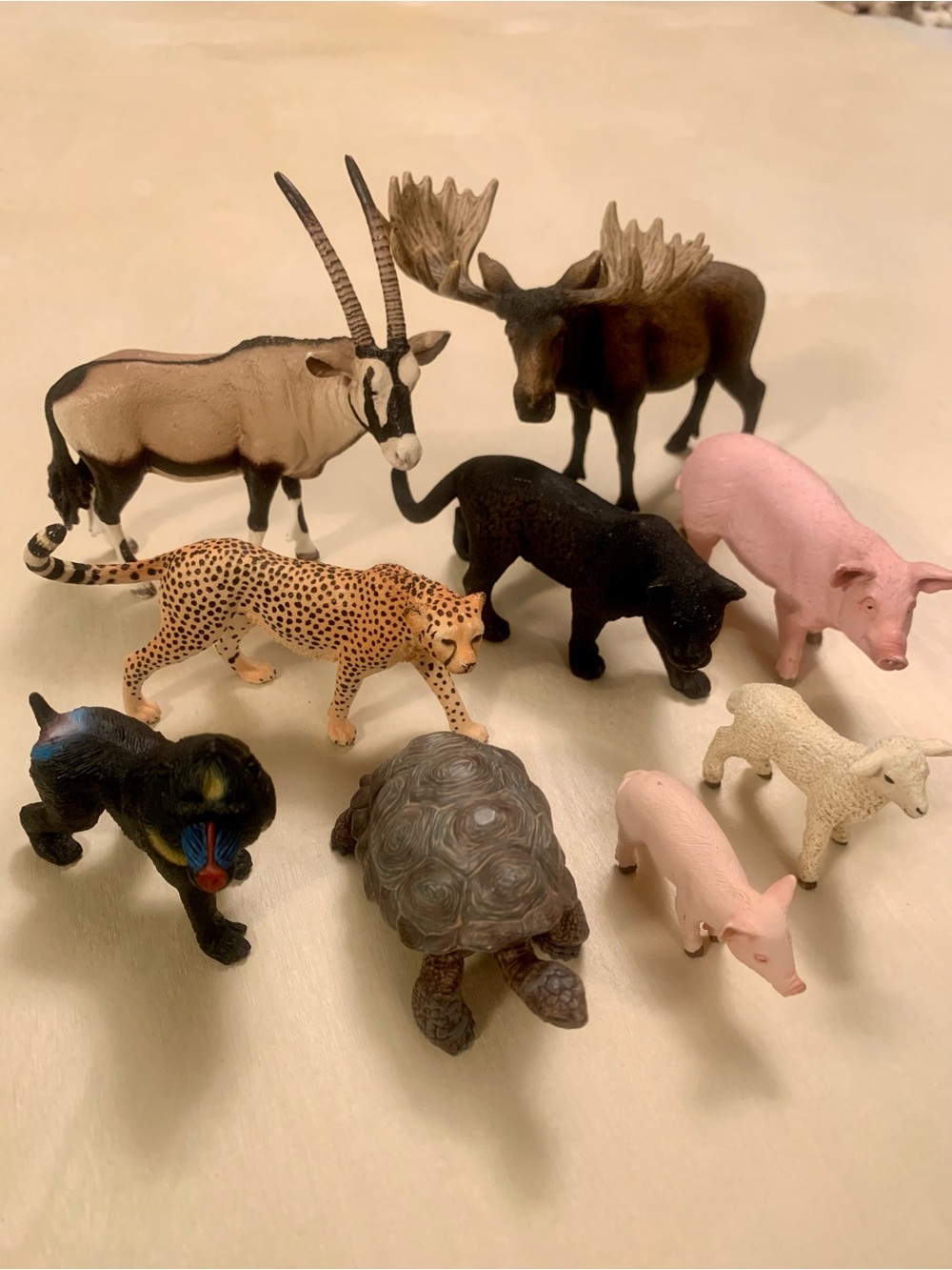 Set of Schleich Wild Life Animal Figurines, Kids Toys